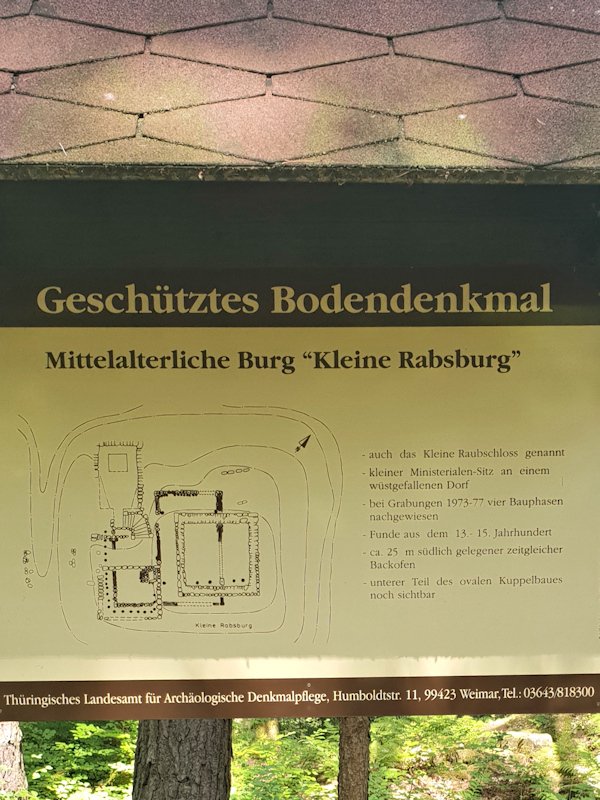 Jul 18 - Zehn Wanderer: Bodendenkmal Kleine Rabsburg