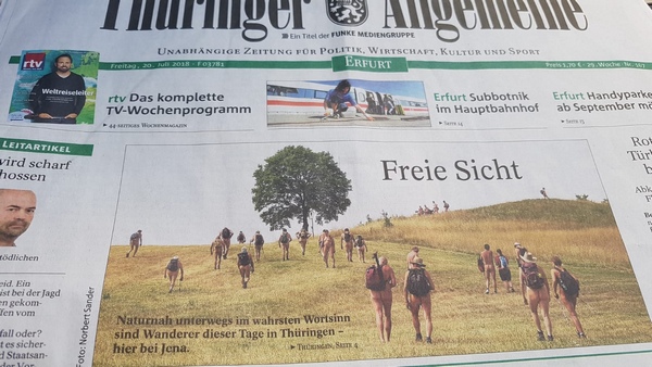 Jul 2018: Die Thüringer Allgemeine Zeitung berichtet