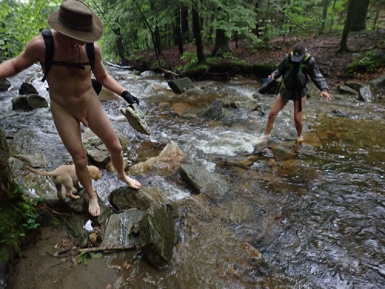 Naked Hiking Day in Vermont