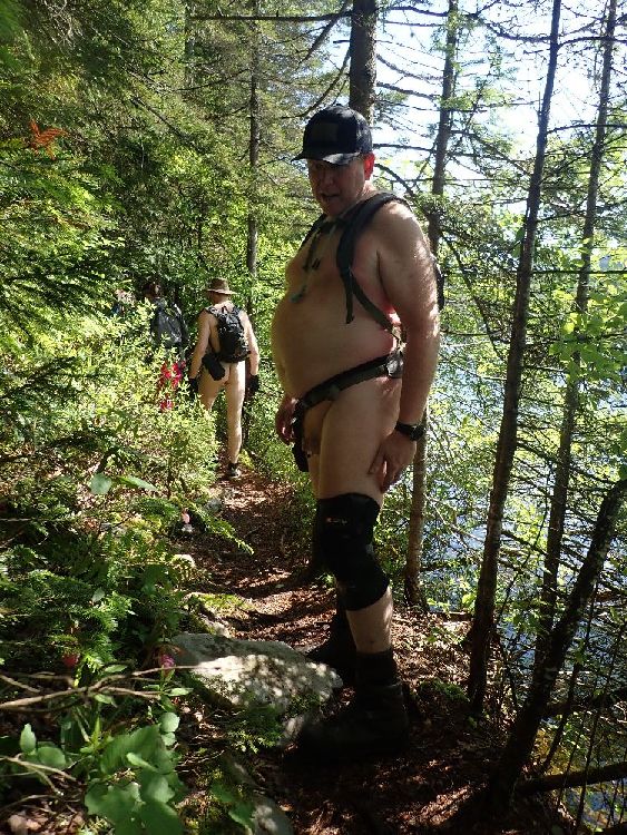 Naked Hiking Day in Vermont