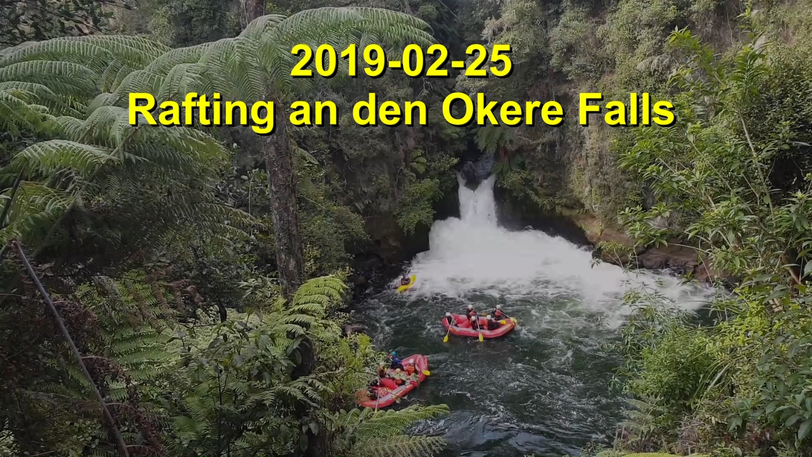 Natur-gewaltig: Wasser – Rafting an den Okere Falls (Video)