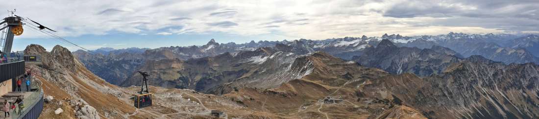 Panorama vom Nebelhorn  