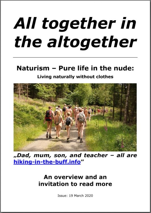 Brochure in the nude