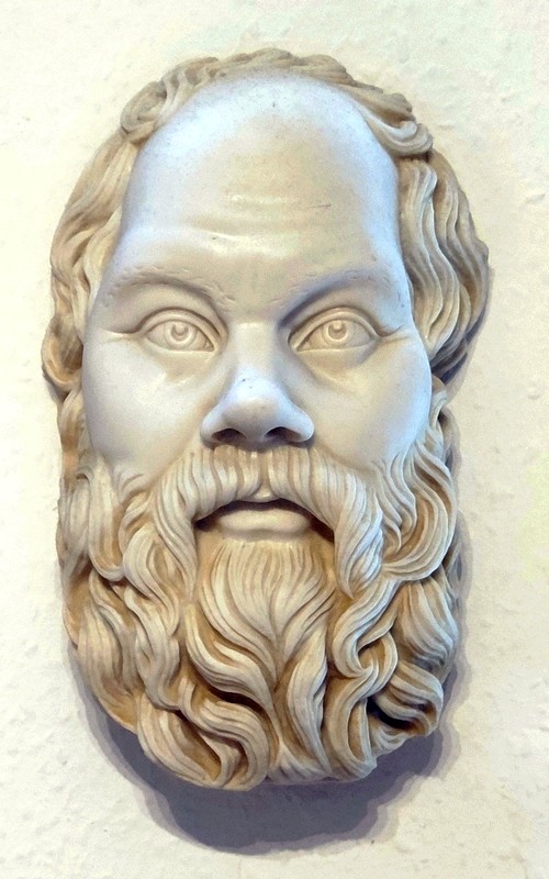 Der Kopf des Sokrates