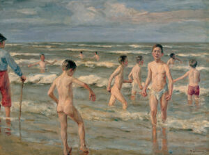 Badende Jungen, Max Liebermann, 1900, Märkisches Museum